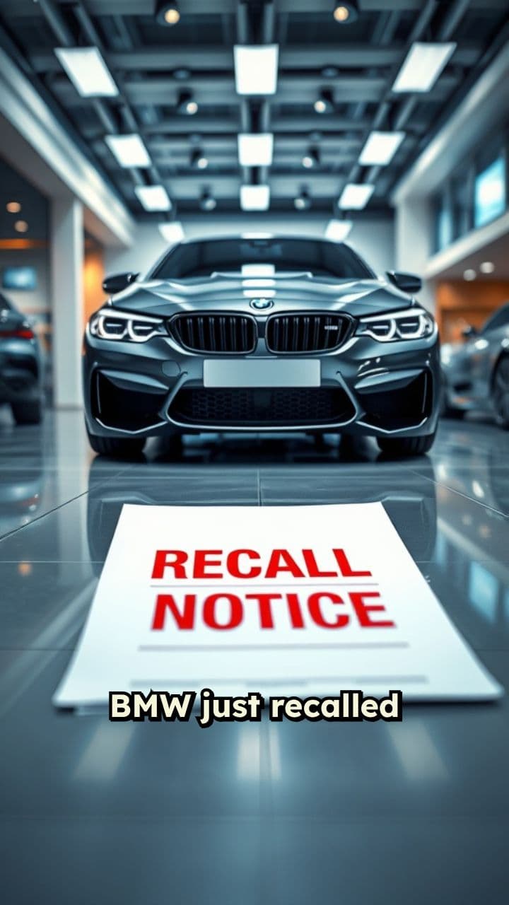 BMW Recalls M4 Models Over Fire Risk