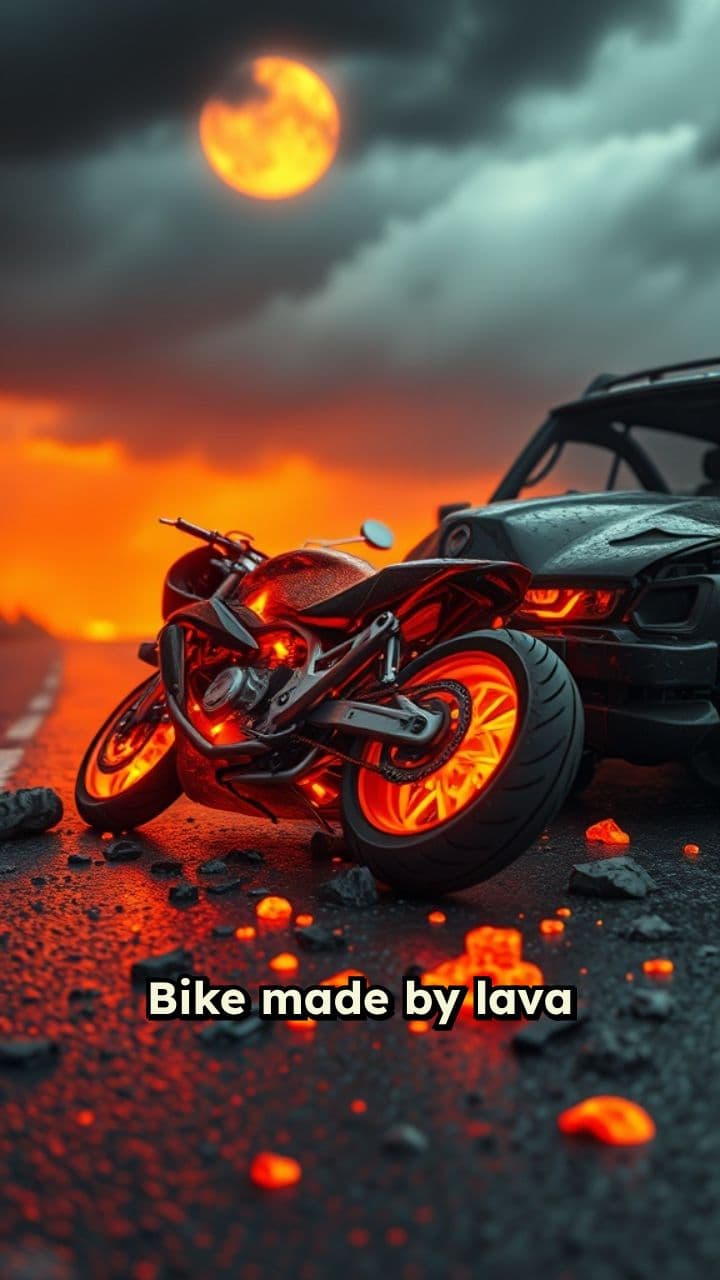 Lava Vehicle Collision