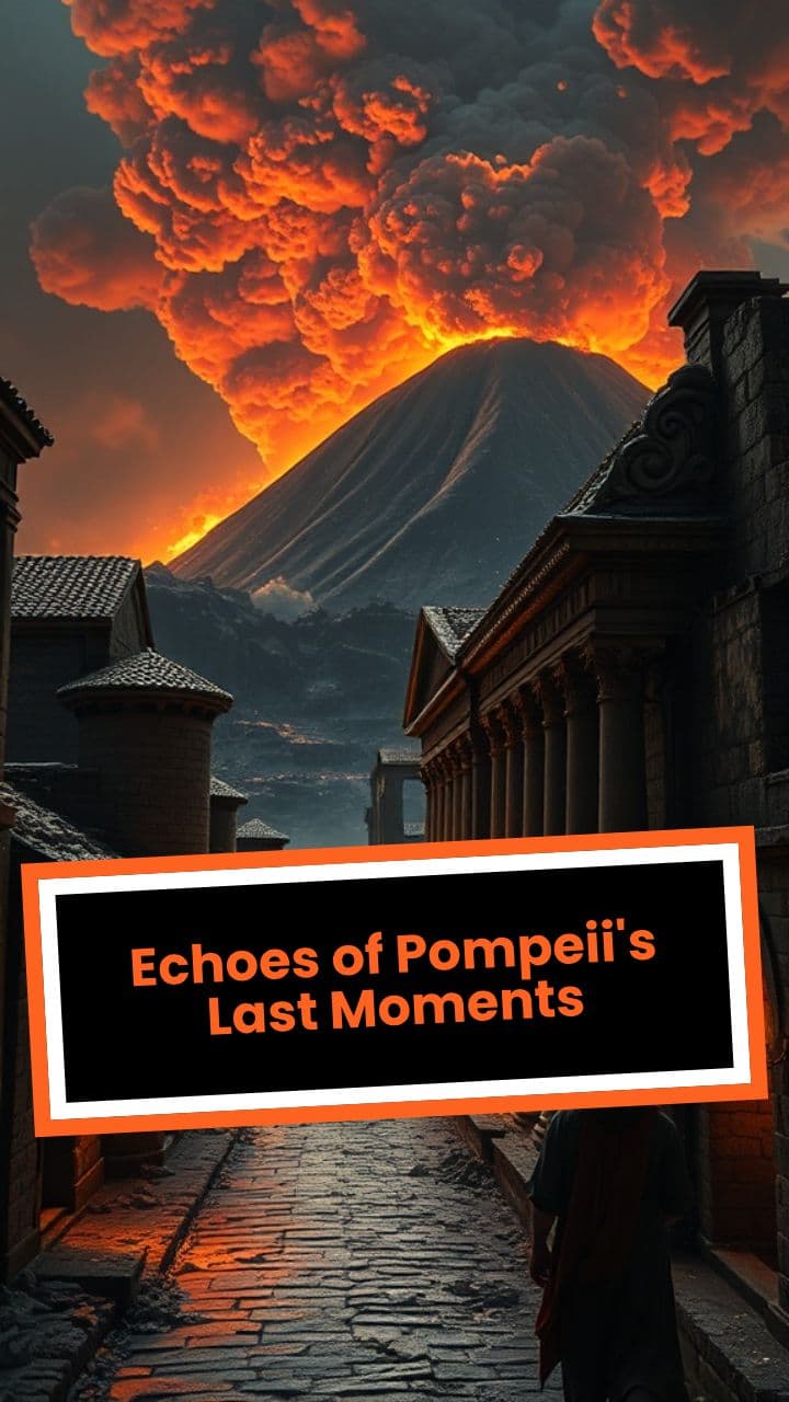 Echoes of Pompeii's Last Moments
