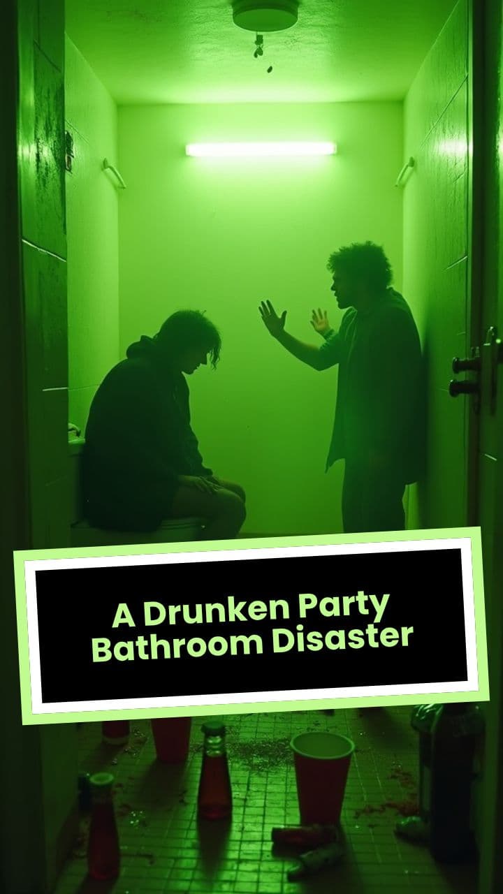 A Drunken Party Bathroom Disaster