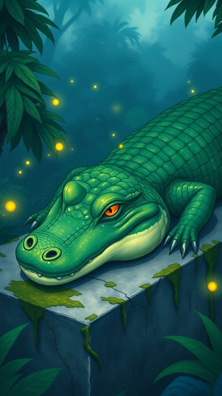 Alligator et la mort attendue