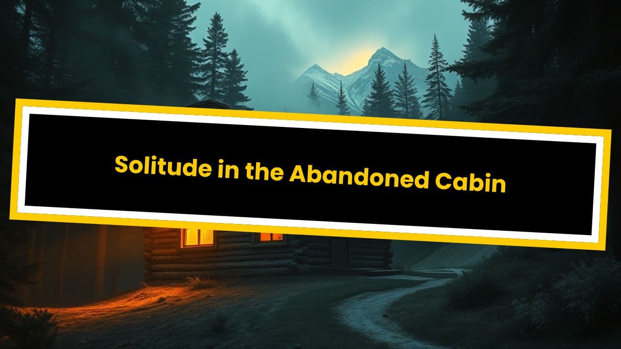 Solitude in the Abandoned Cabin