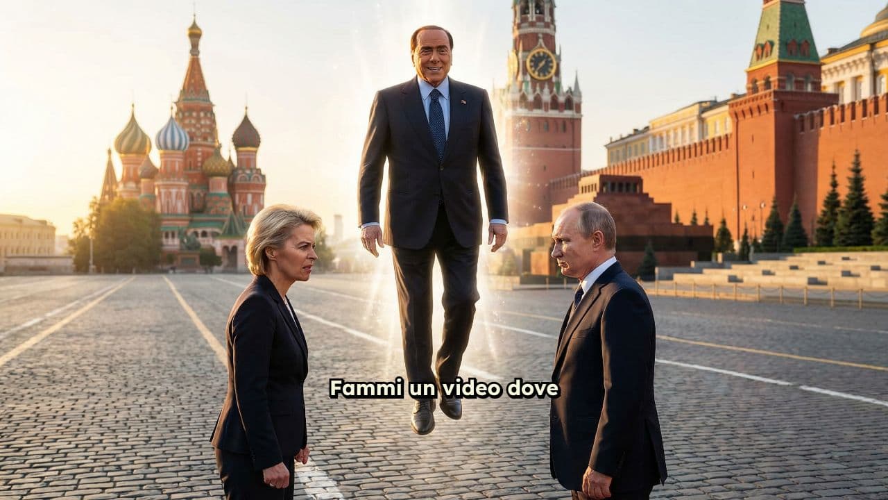 Berlusconi risorge al Cremlino