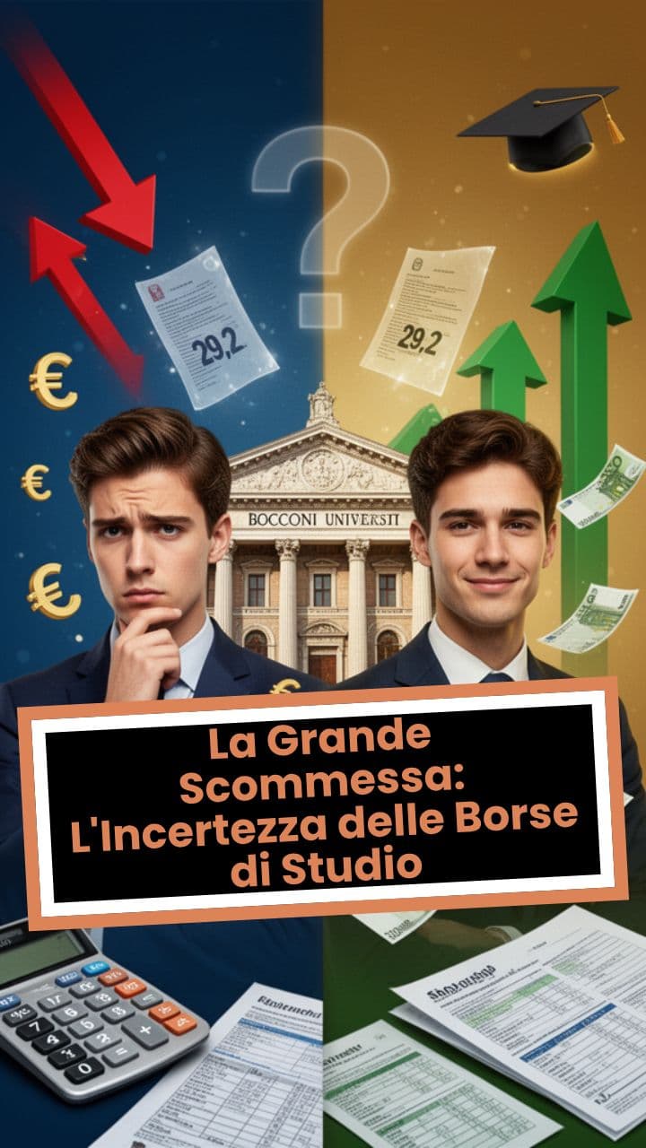 La Grande Scommessa: L'Incertezza delle Borse di Studio