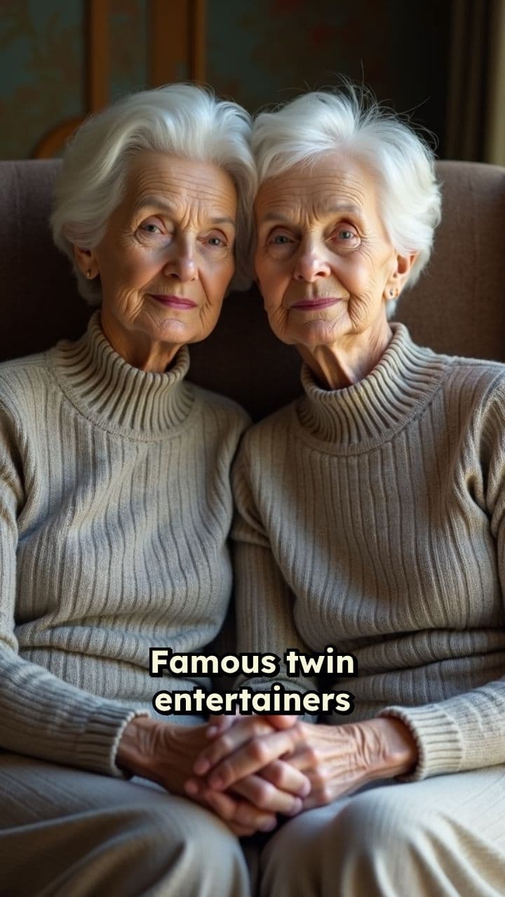 Famous Twin Entertainers Die Together at 89