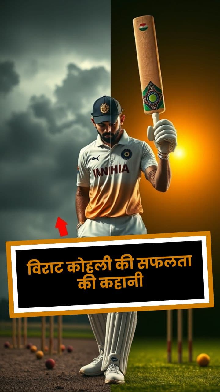 विराट कोहली की सफलता की कहानी
