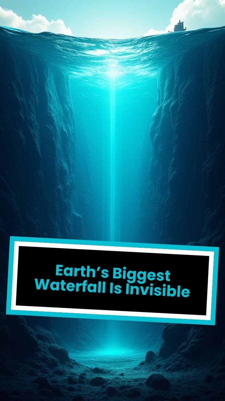 Earth’s Biggest Waterfall Is Invisible