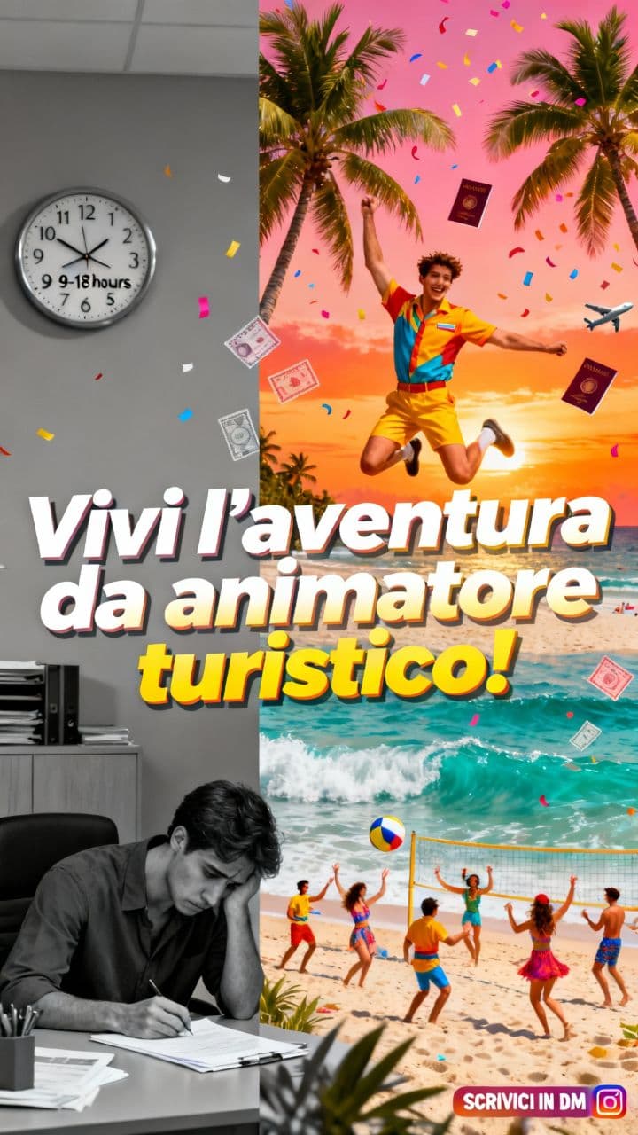 Vivi l'avventura da animatore turistico!