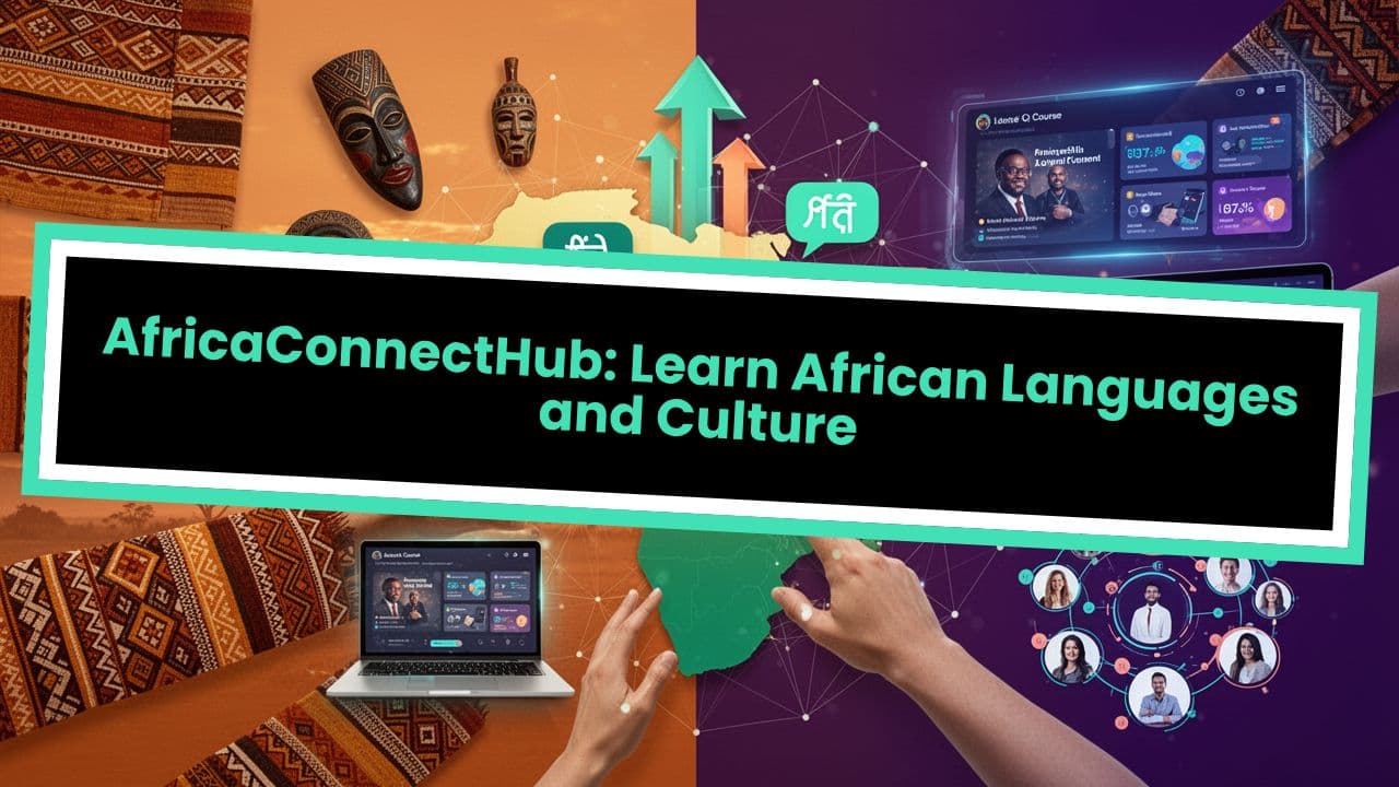 AfricaConnectHub: Learn African Languages and Culture