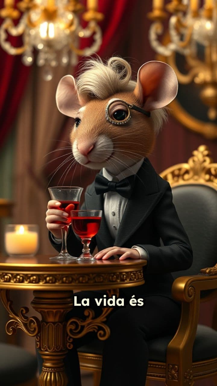 Rata Millonària amb Perruca