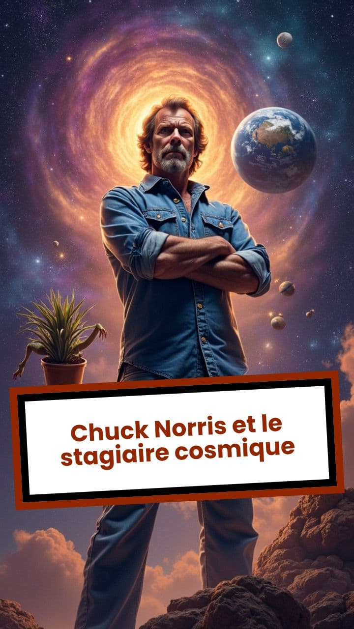 Chuck Norris et le stagiaire cosmique