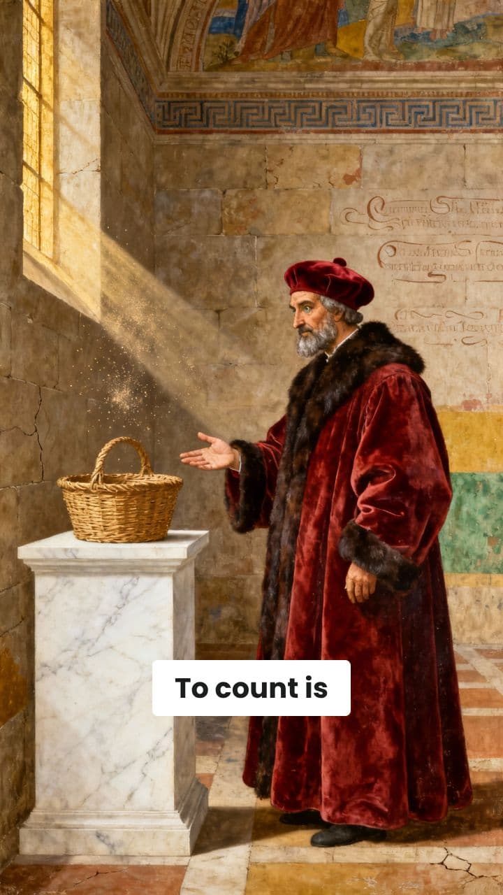 Counting and Value - Renaissance Fresco