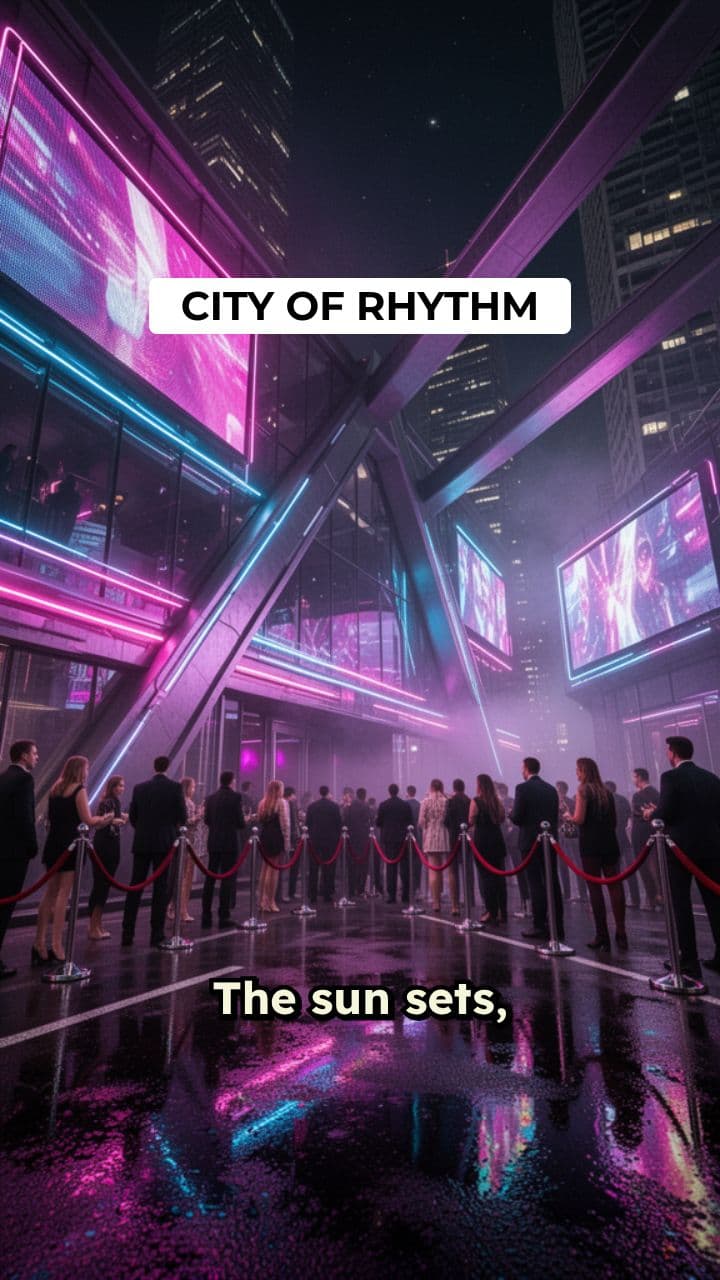 Neon Rhythms: The Night Forever