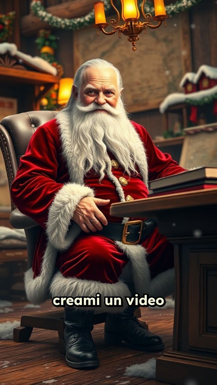 Messaggio di Babbo Natale per Daniel