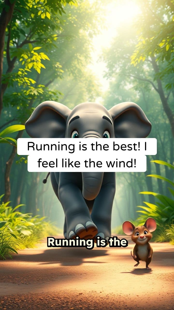 Fast Elephant and Angry Mouse