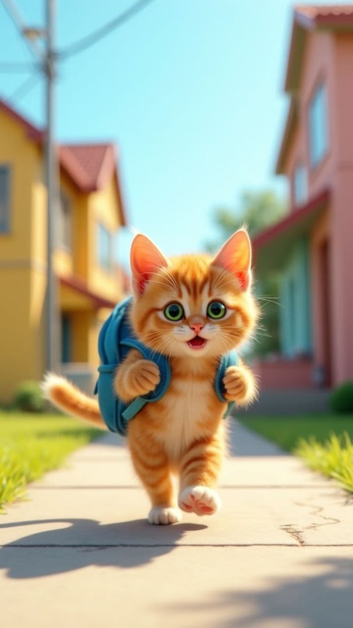 Kitten's Crab Adventure