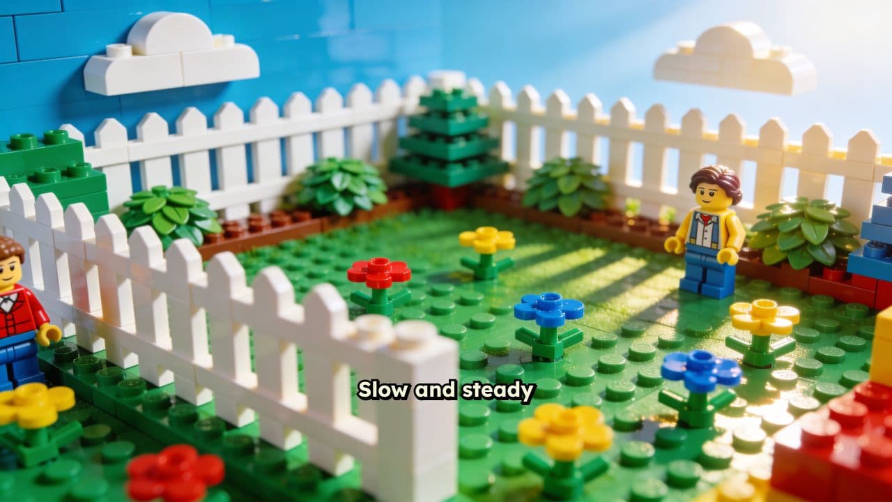 Slow and Steady: The Lego Tortoise Race