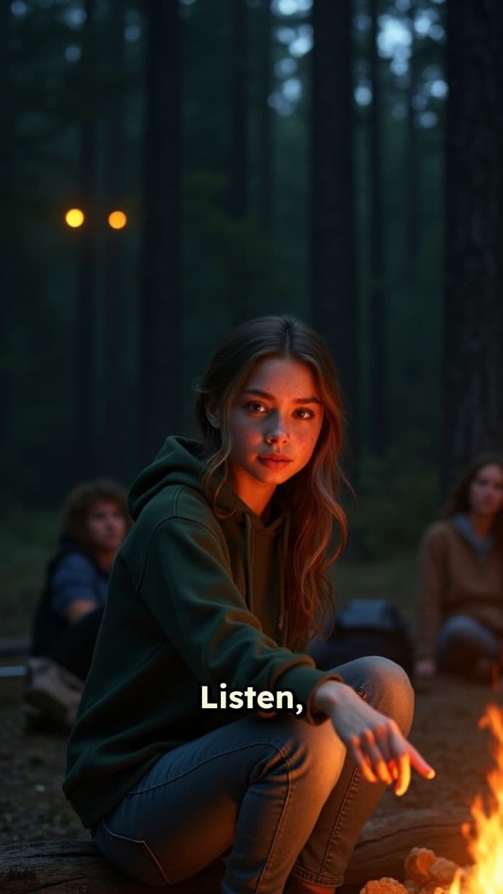 Raccoon in Sunglasses: A Campfire Surprise