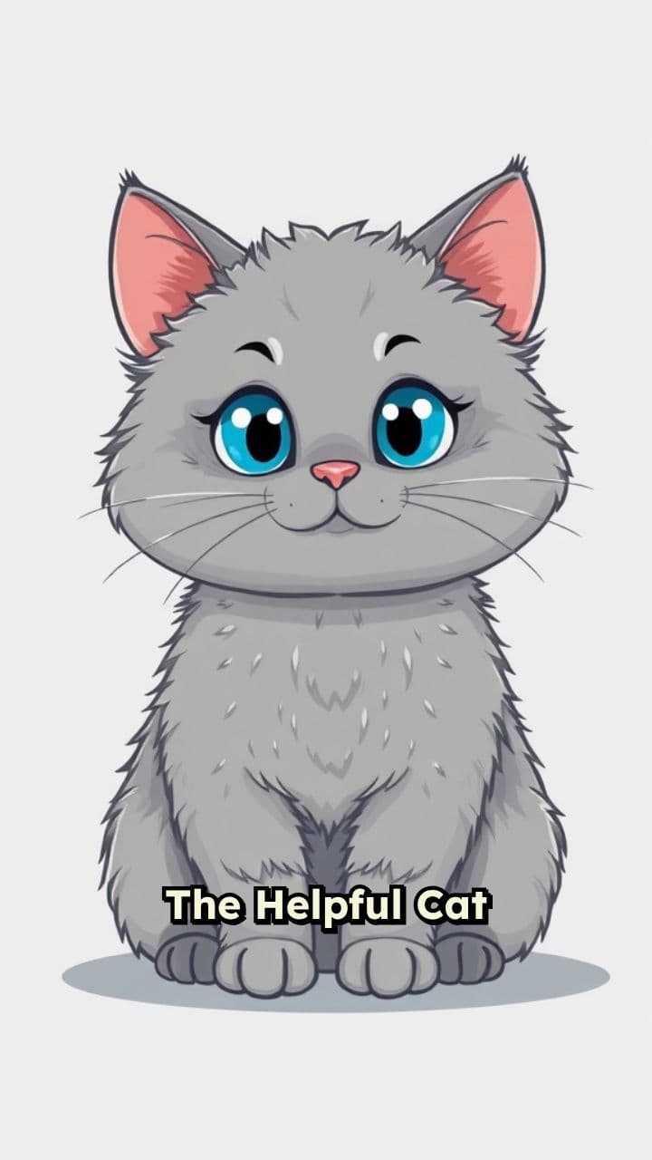 Mimi the Helpful Cat