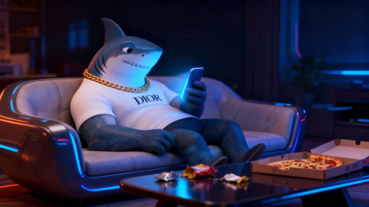 Dopamine Overload: A Digital Escape