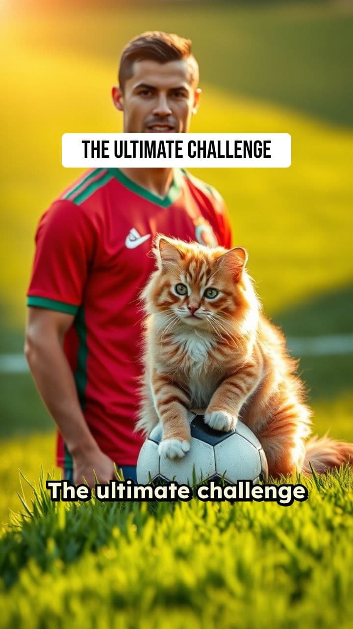 Ronaldo vs. The Ginger Cat