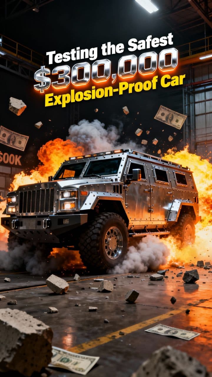 Testing the Safest $300,000 Explosion-Proof Car