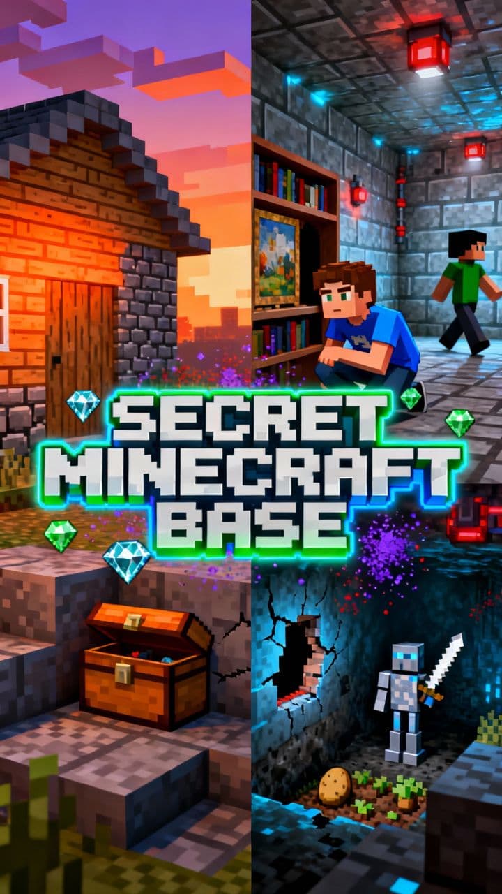 Secret Minecraft Base