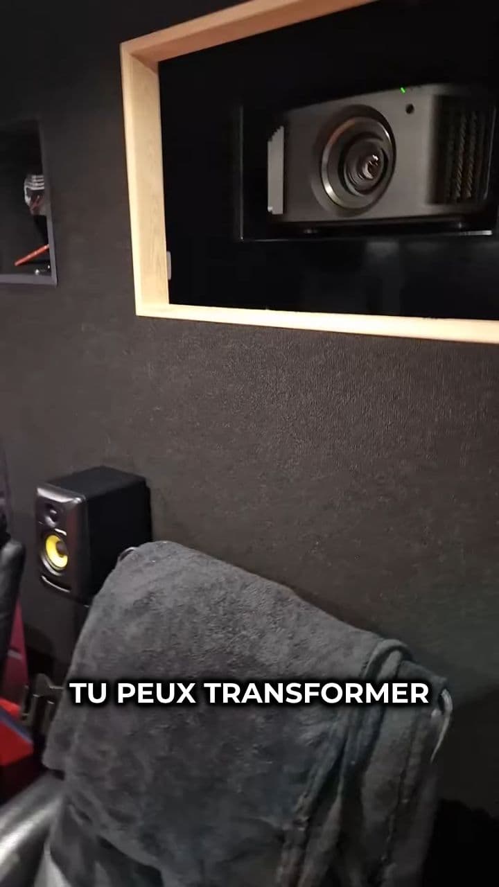 Transformez votre mur en cinéma maison
