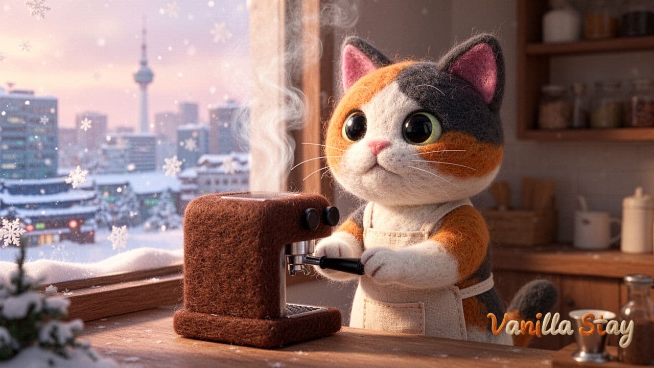 Cozy Felted Seoul Morning