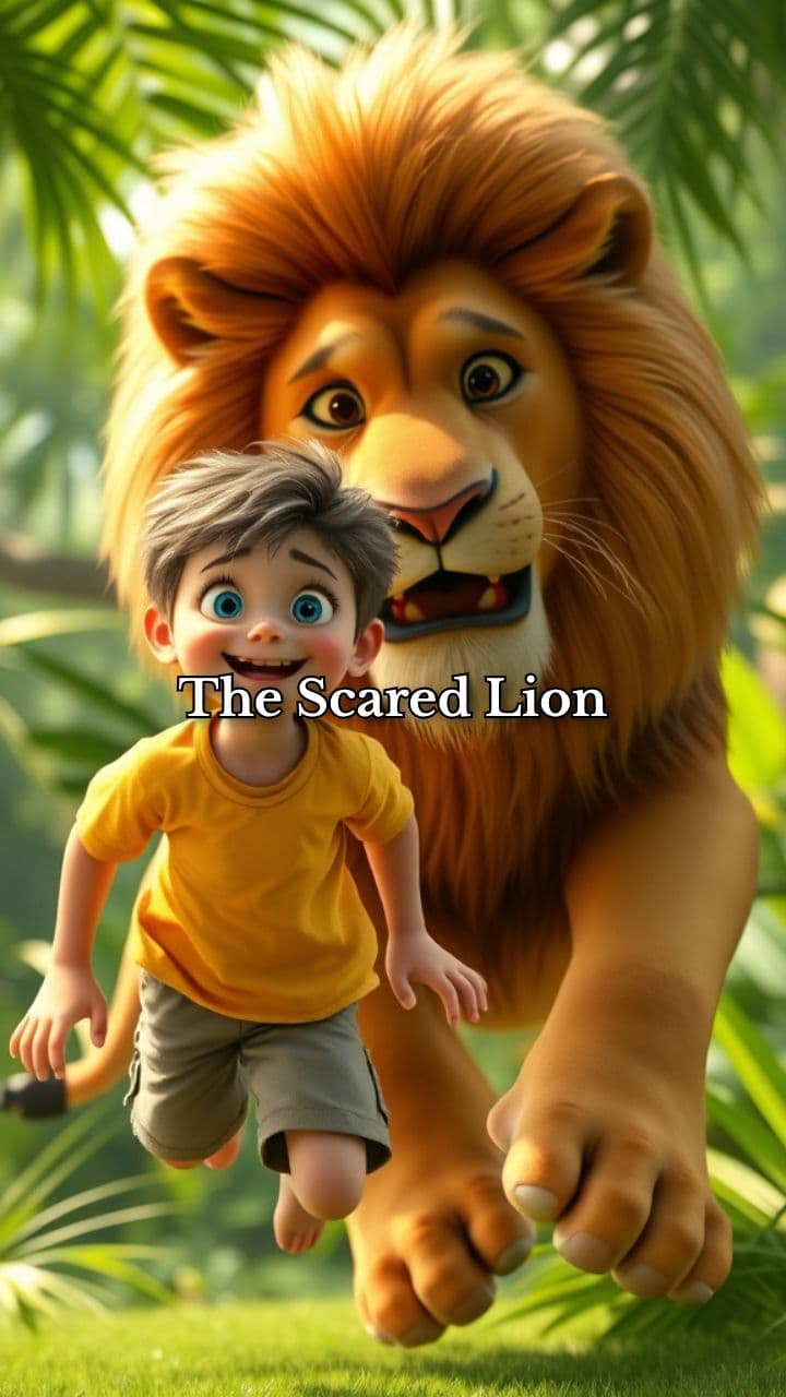 The Lion and the Brave Boy