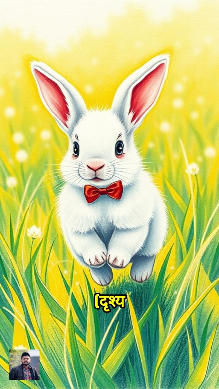 खरगोश और इंद्रधनुष