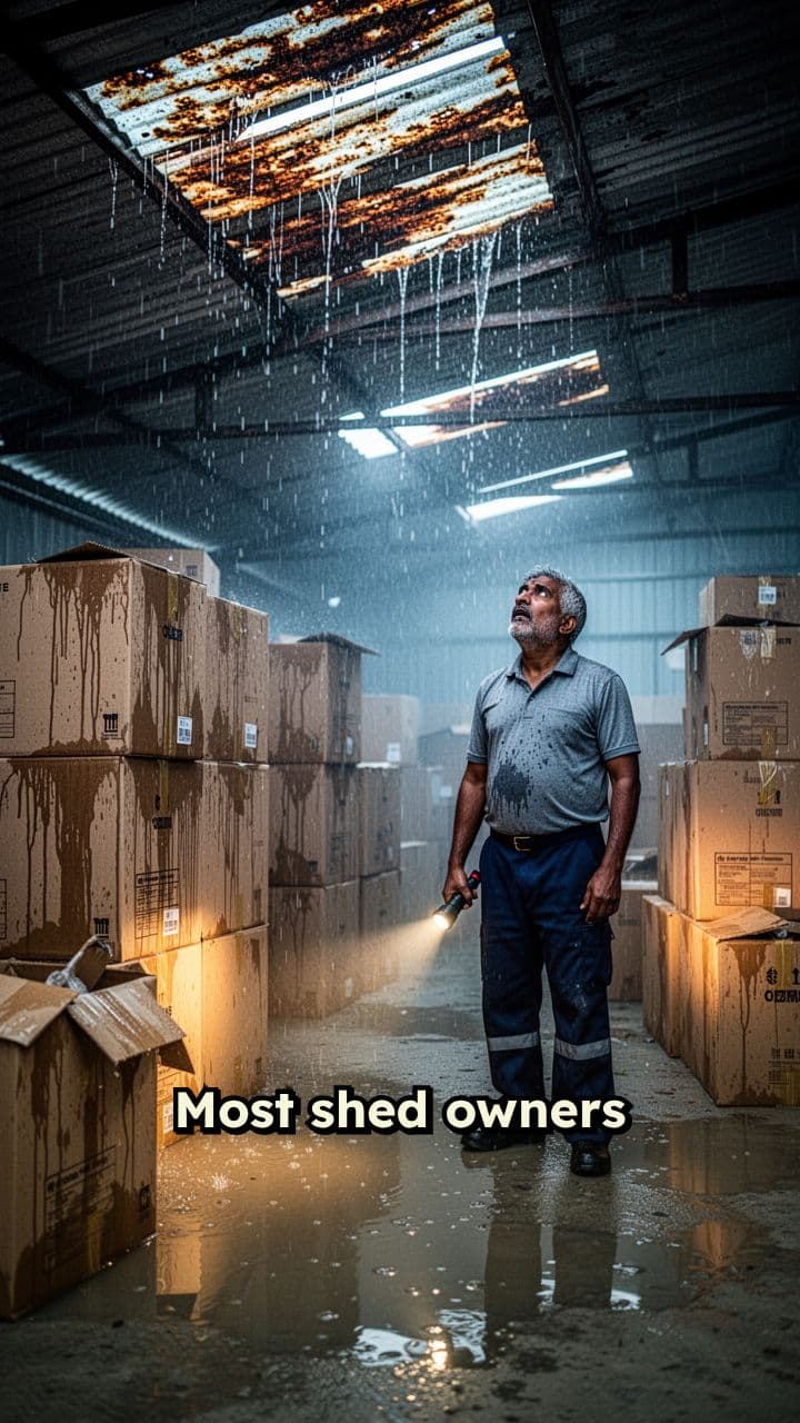 Leak-Proof Steel Roofing for Sheds