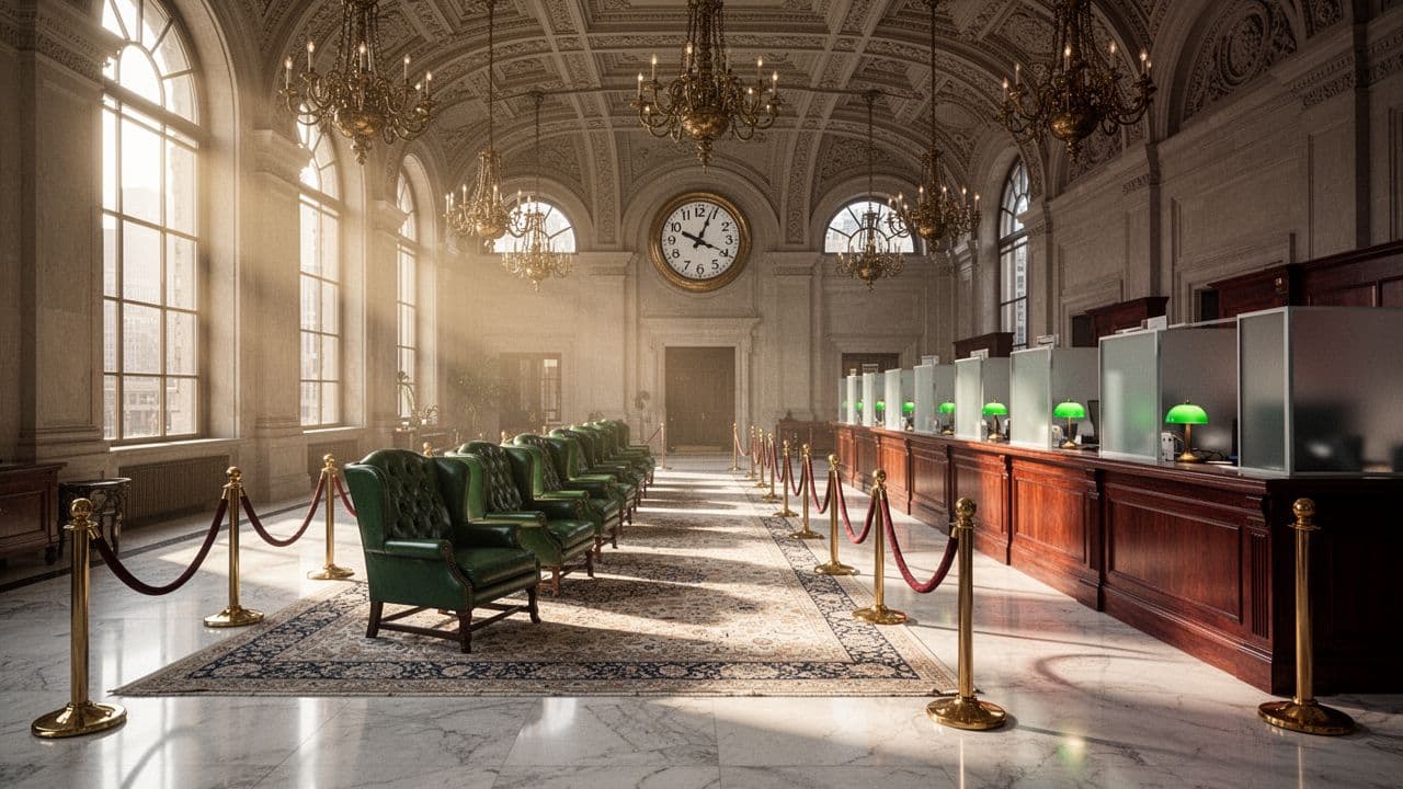 Morning Calm at City Bank