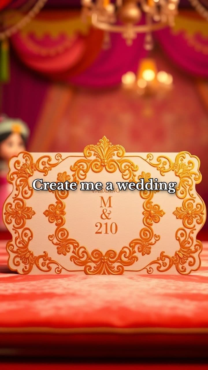 Rahul & Shweta's Wedding Invitation Video