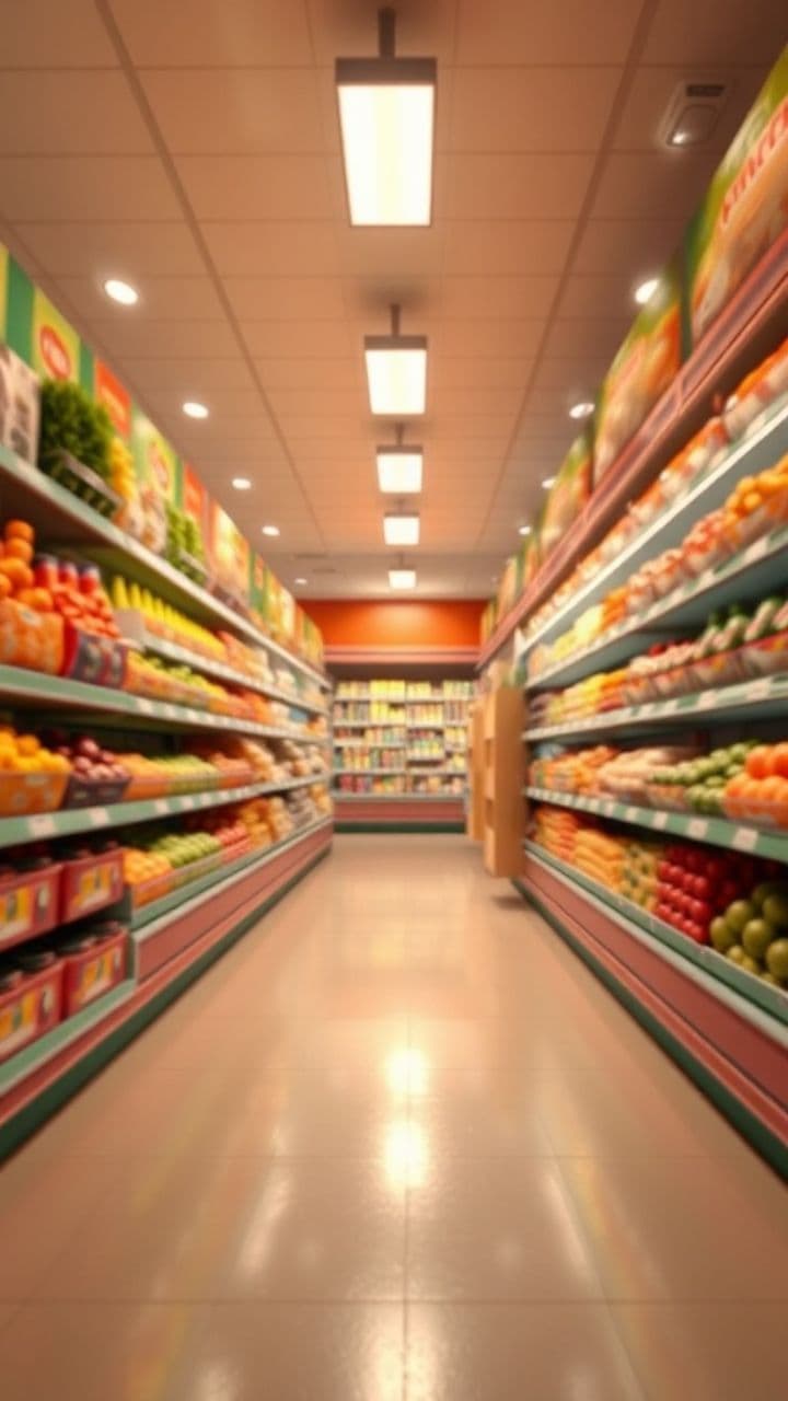 Groceries in the Store