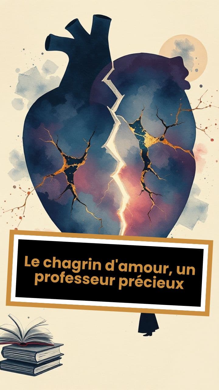 Le chagrin d'amour, un professeur précieux