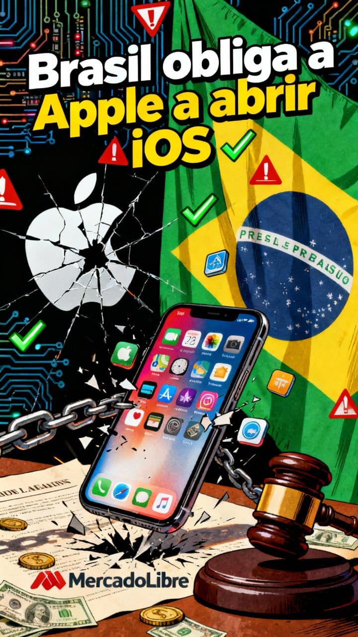 Brasil obliga a Apple a abrir iOS