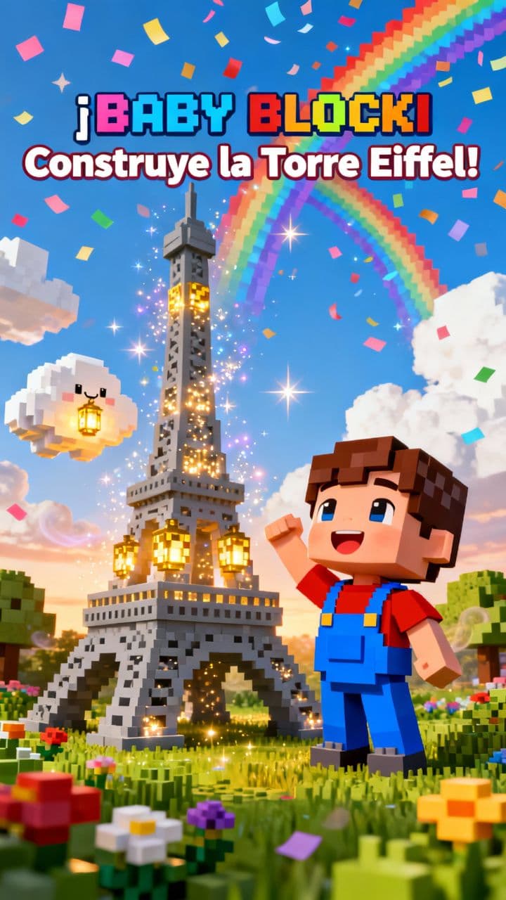 ¡BABY BLOCKI Construye la Torre Eiffel!