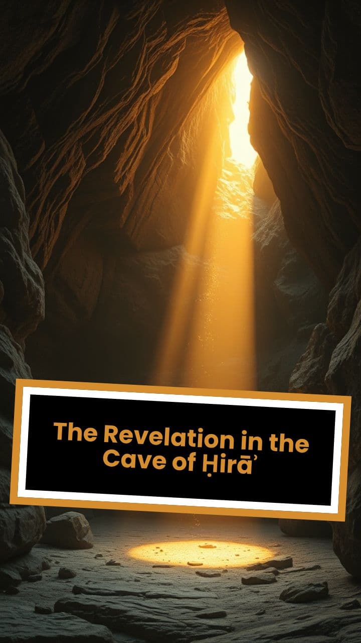 The Revelation in the Cave of Ḥirāʾ