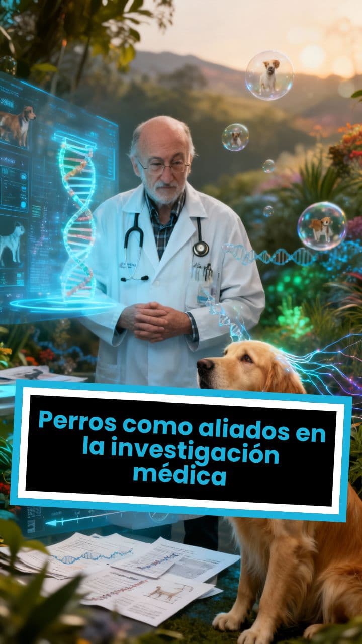 Perros como aliados en la investigación médica