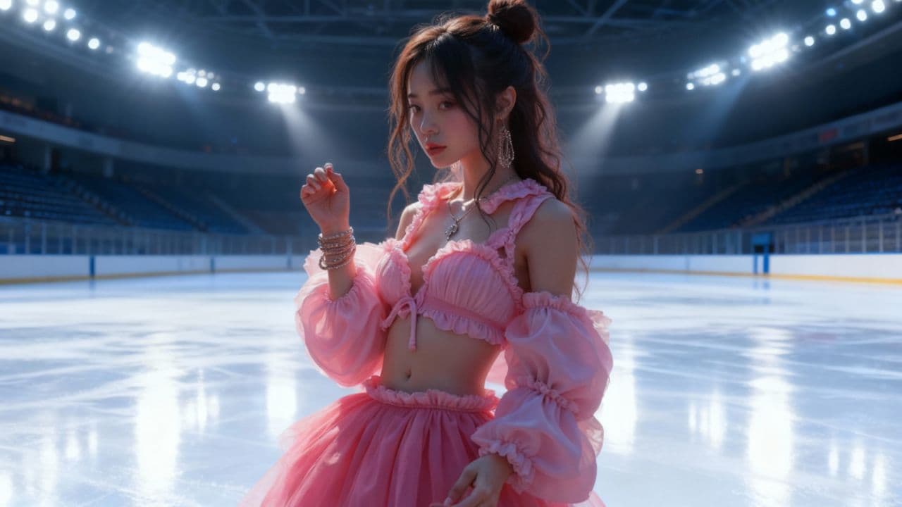 Solo Ice Dance Performance