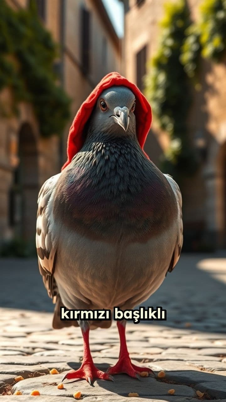 Kırmızı Başlıklı Güvercin
