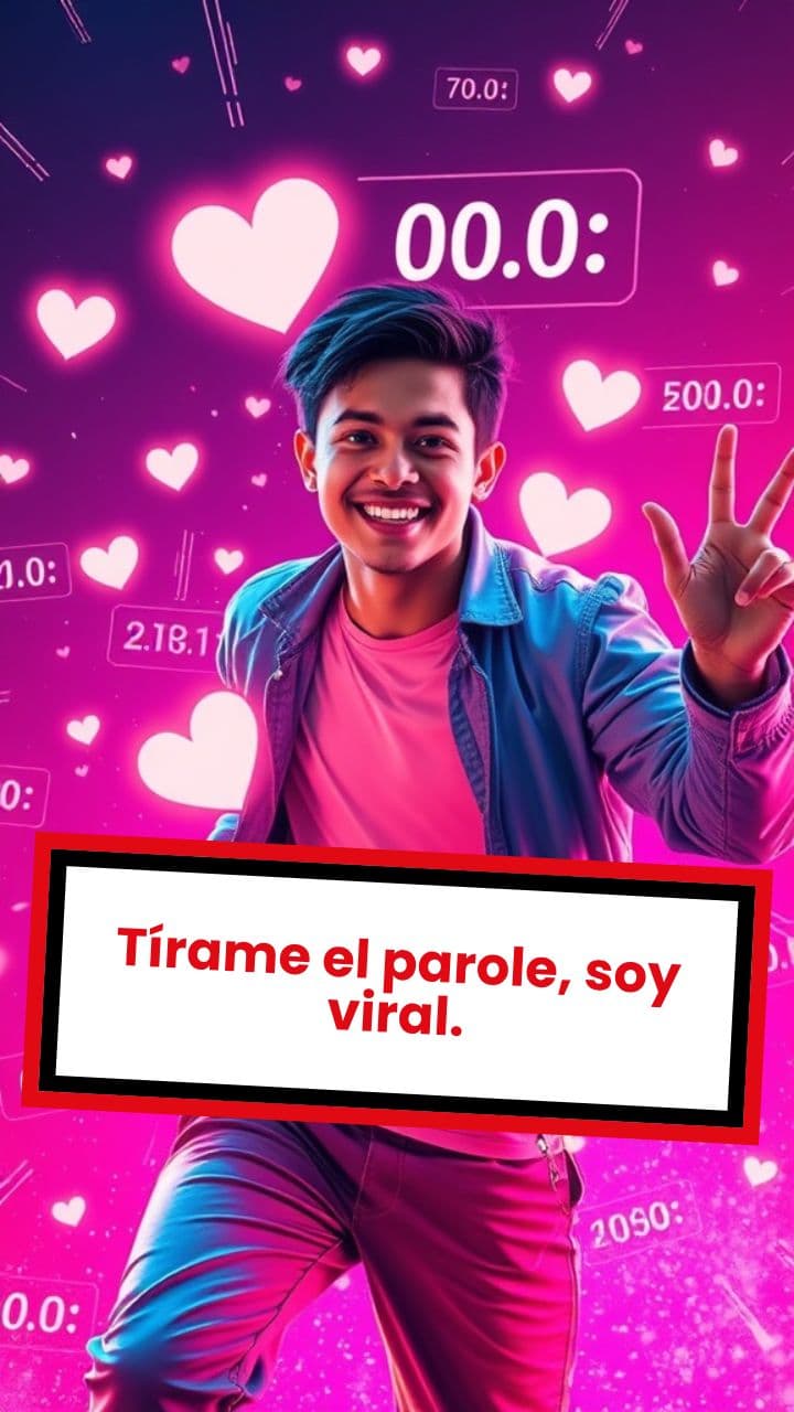 Tírame el parole, soy viral.