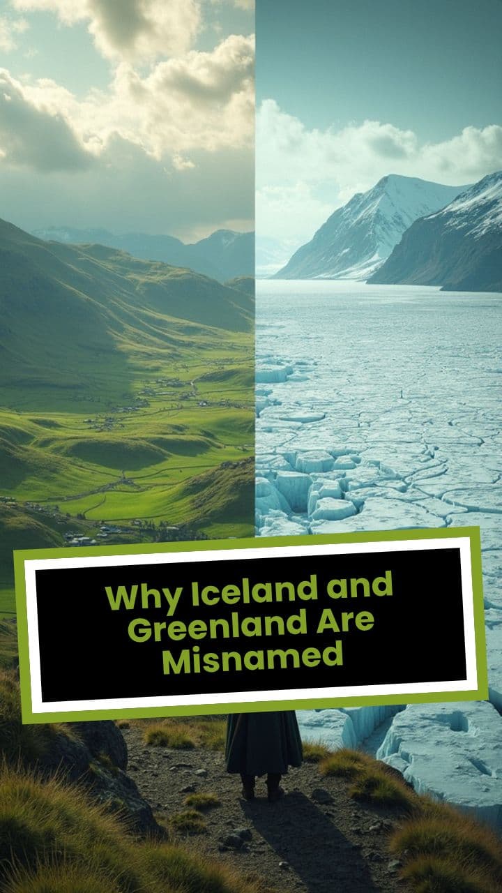 Why Iceland and Greenland Are Misnamed
