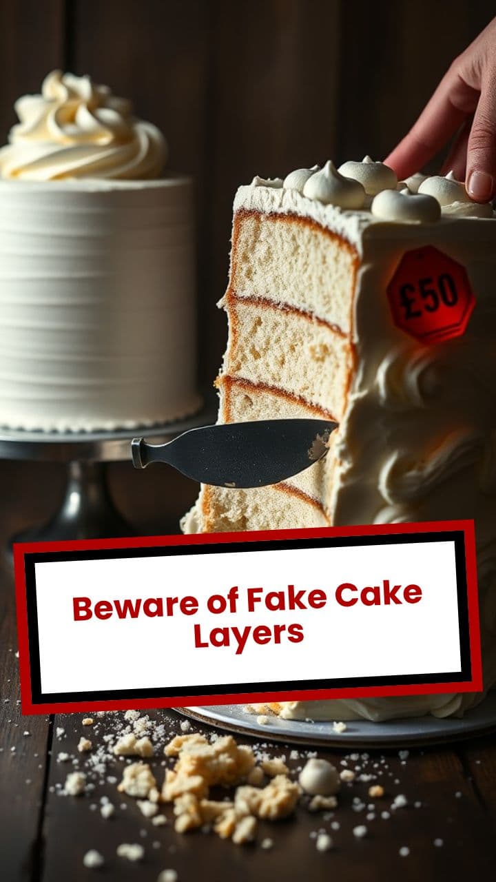 Beware of Fake Cake Layers