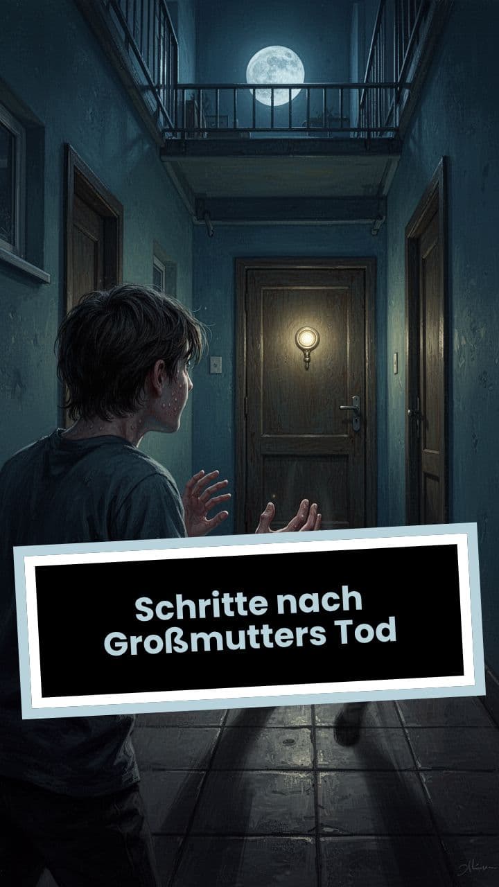 Schritte nach Großmutters Tod