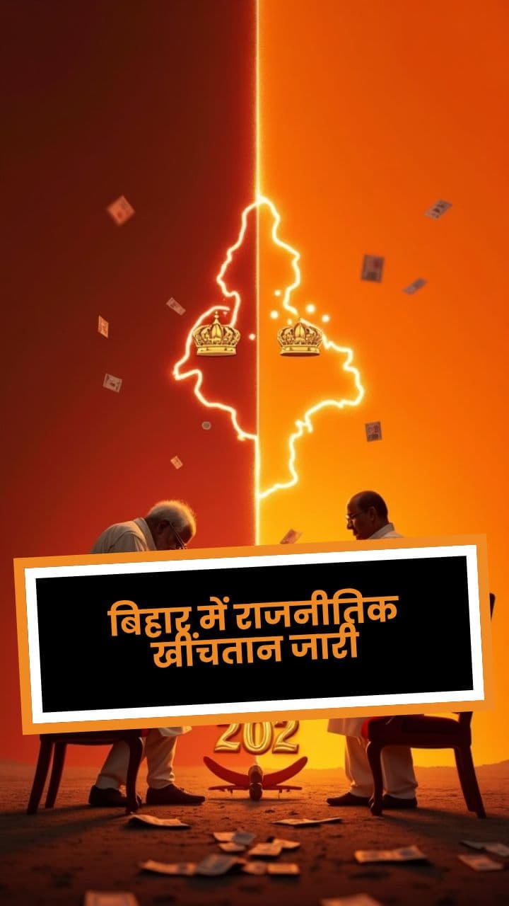 बिहार में राजनीतिक खींचतान जारी