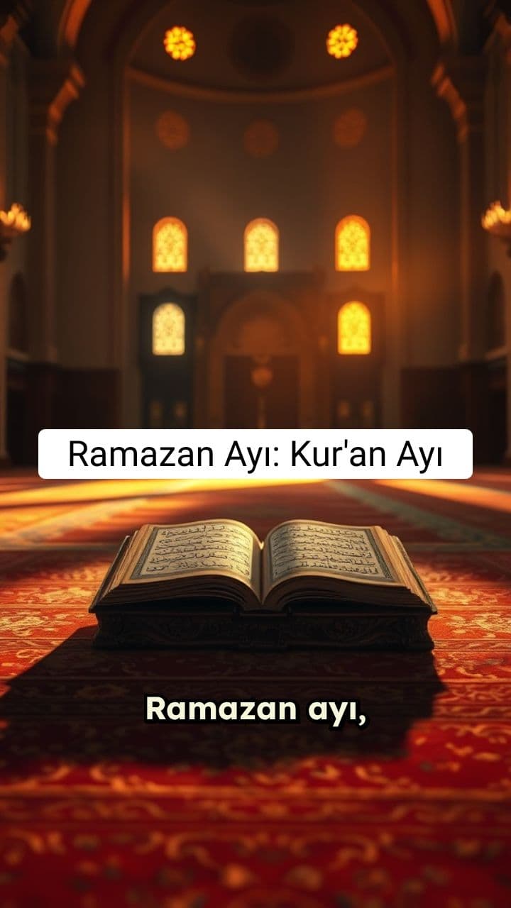 Ramazan Ayı: Önemli Kavramlar ve Faydaları