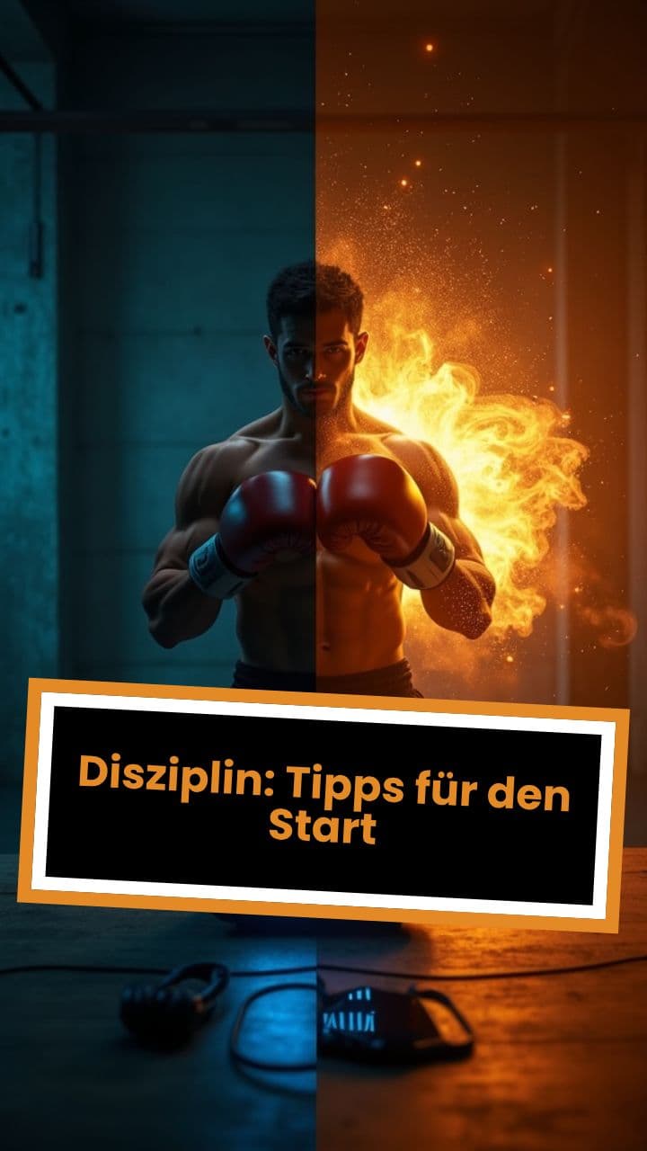 Disziplin: Tipps für den Start