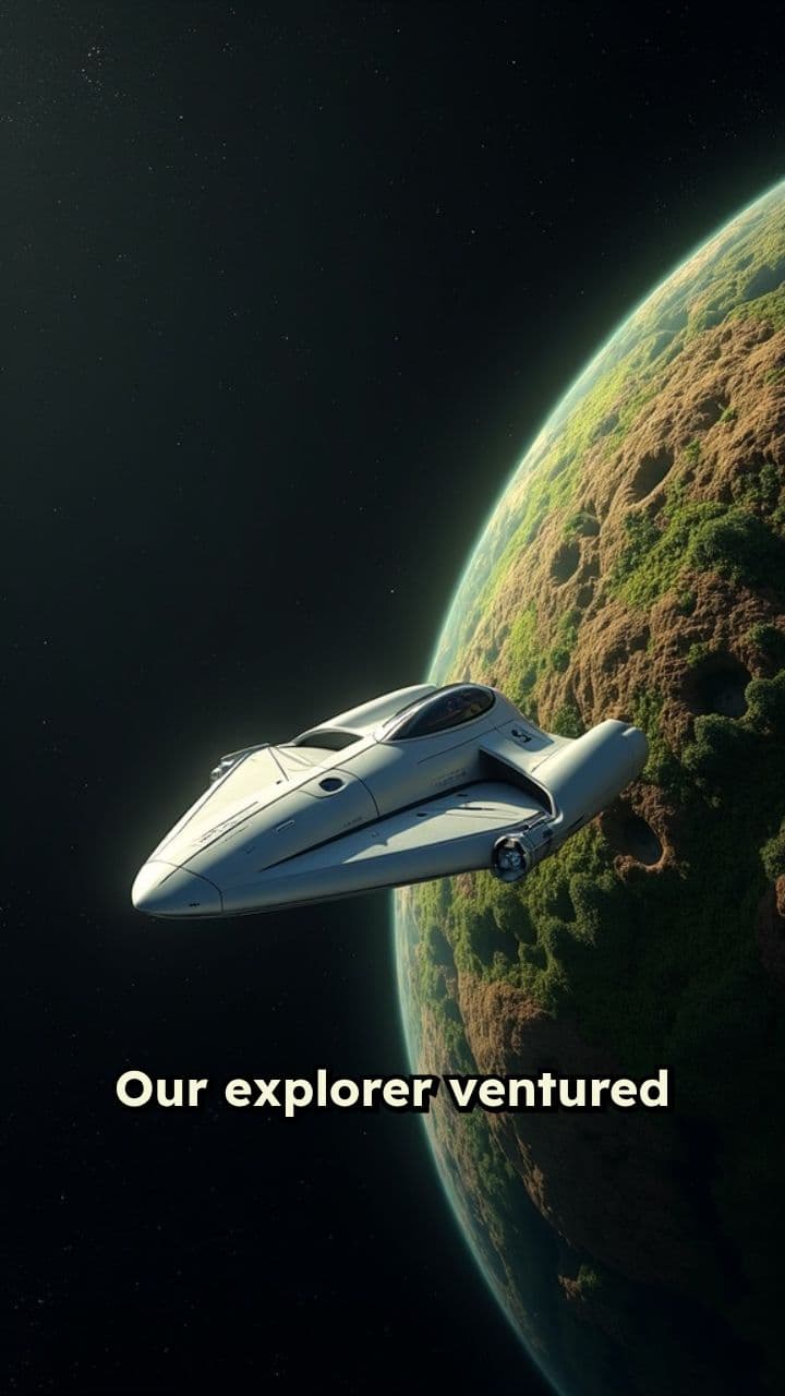 Astronaut on Monkey Planet